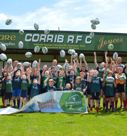 Connacht players visit Summer Camps