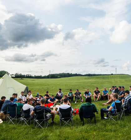A view of the Connacht team building event 29/7/2019