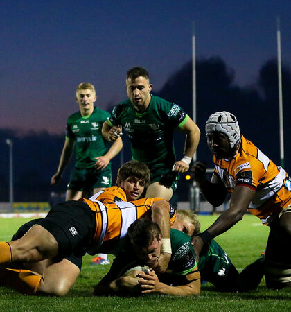 Tom Farrell scores a try 26/10/2019