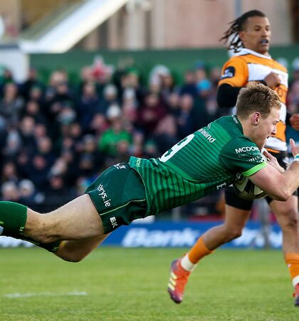 Kieran Marmion scores a try 26/10/2019