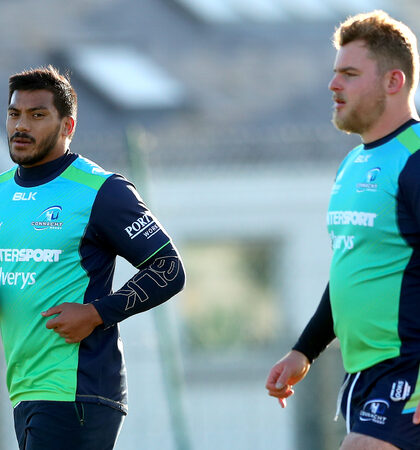 Pita Ahki and Finlay Bealham 28/11/2017