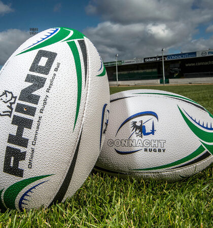 General view of Connacht branded RHINO Balls 19/8/2014