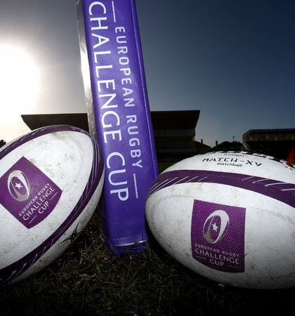 European Rugby Challenge Cup match balls 18/1/2015