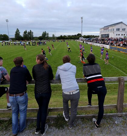 A view as the fans turn out for the IRFU Volkswagen Tag All Ireland Championship at Corinthians RFC 22/7/2016