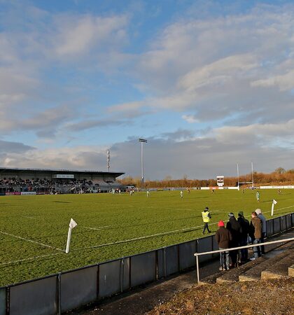 A general view of Dubarry Park 14/1/2017