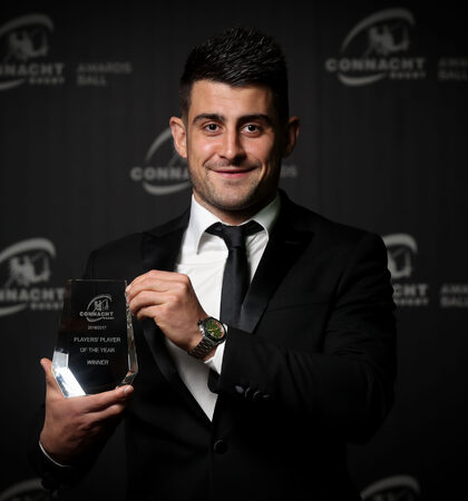 Connacht Rugby Players' Player of the Year 2017, Tiernan O’Halloran 30/4/2017