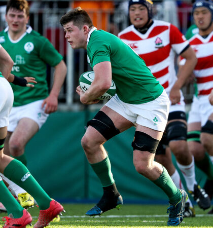 Masterson named in Ireland U20s side