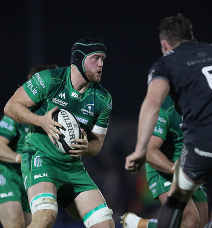 Connacht’s Eoin McKeon 27/10/2017