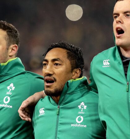 Robbie Henshaw, Bundee Aki and James Ryan 11/11/2017
