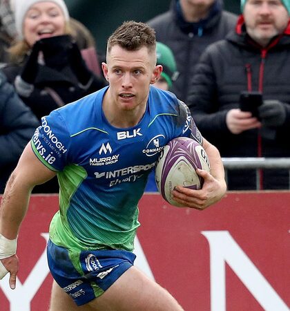 Matt Healy scores a try 20/1/2018