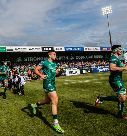 Ultan Dillane, Cian Kelleher and Paul Boyle take to the field 1/9/2018