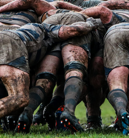 A view of a scrum 15/2/2020