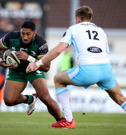 Bundee Aki comes up against Nick Grigg 3/10/2020