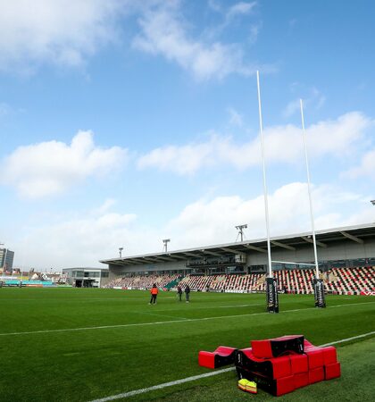 A general view of Rodney Parade 1/11/2020