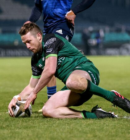 Jack Carty scores a try 2/1/2021