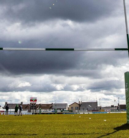 A view of The Sportsground 10/4/2021