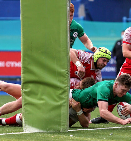 Cathal Forde scores a try 25/6/2021