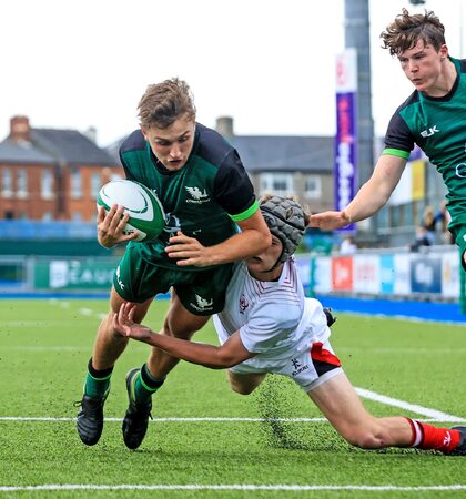 Tadhg Finlay scores a try 22/8/2021