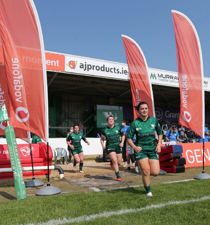 Connacht players take to the field 28/8/2021