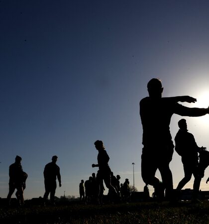 A view of training 1/3/2022