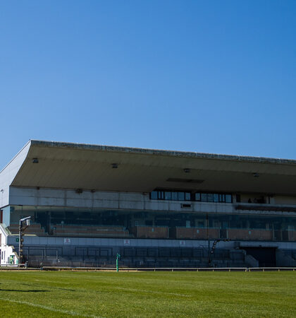 A general view of the Sportground 24/4/2022