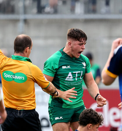 Max Flynn celebrates a penalty 27/8/2022